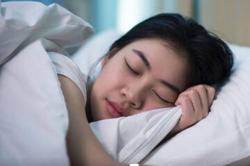 Person sleeping as a way to boost immunity