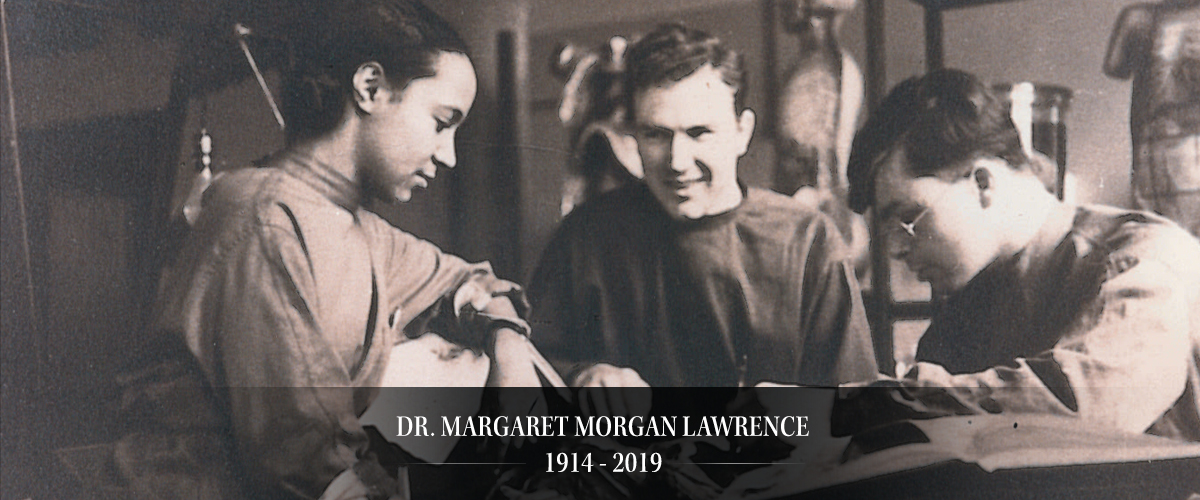 doctor margaret lawrence and colleagues