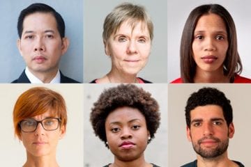 A diverse group of faces to reflect COVID-19 and disease severity