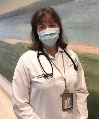 ICU nurse Sondra Walter