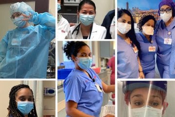 Collage of nurses