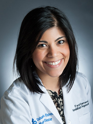 Dr. Farah Hameed, expert on pregnancy-related back pain