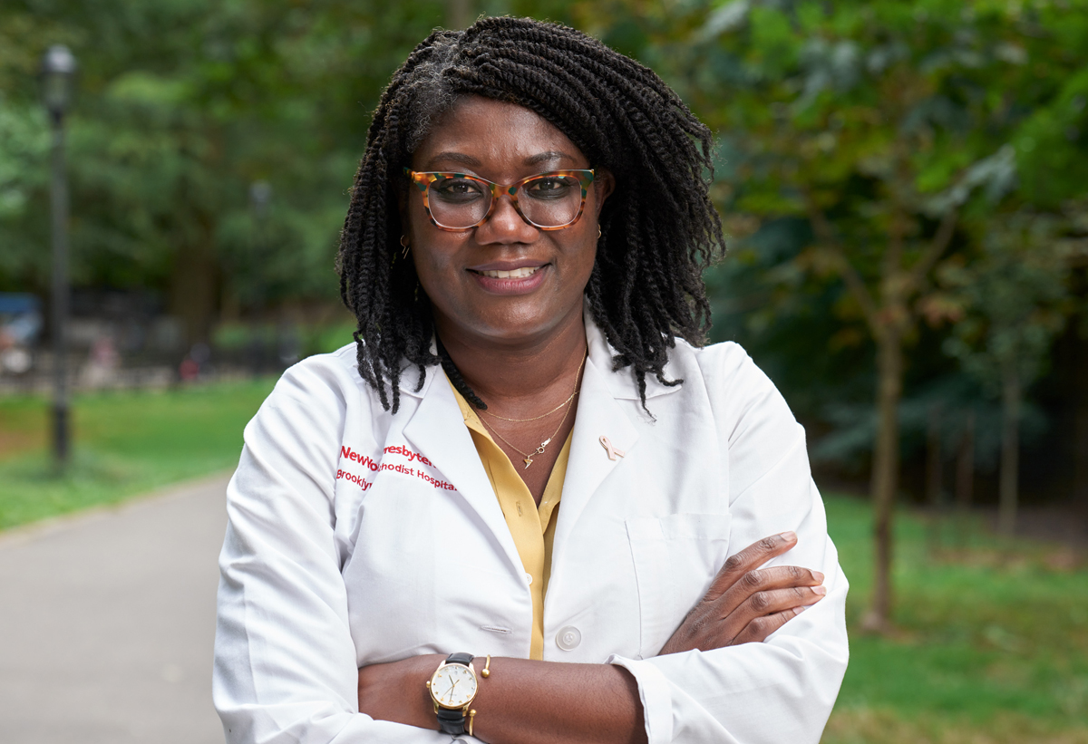 Brooklyn cancer expert Dr. Evelyn Taiwo