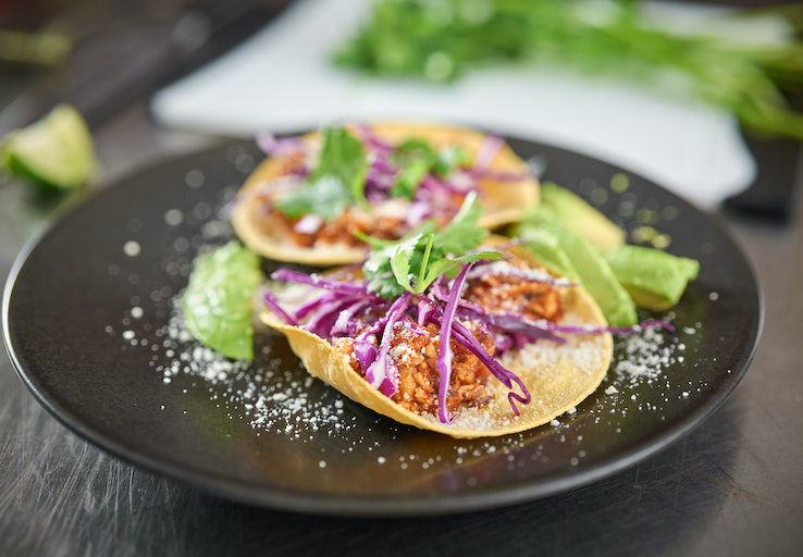 photo of heart-healthy recipe Chicken Tinga Tacos
