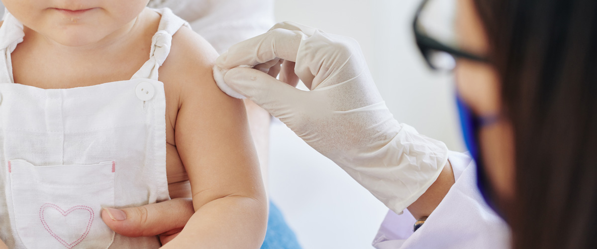 Child under 5 gets COVID-19 vaccine