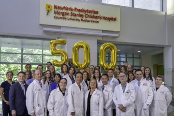 NewYork-Presbyterian's Center for Liver Disease and Transplantation team recently performed its 500th pediatric liver transplant.