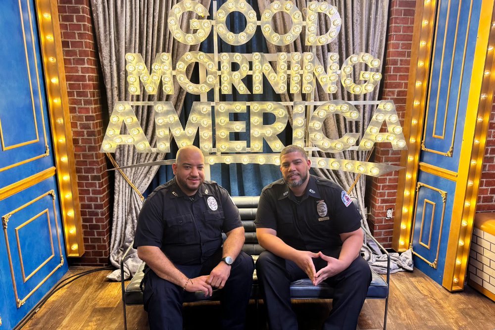 NYP security officers honored as heroes at Good Morning America