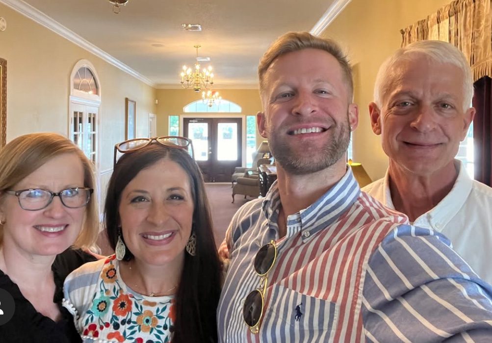 Austin and his family 