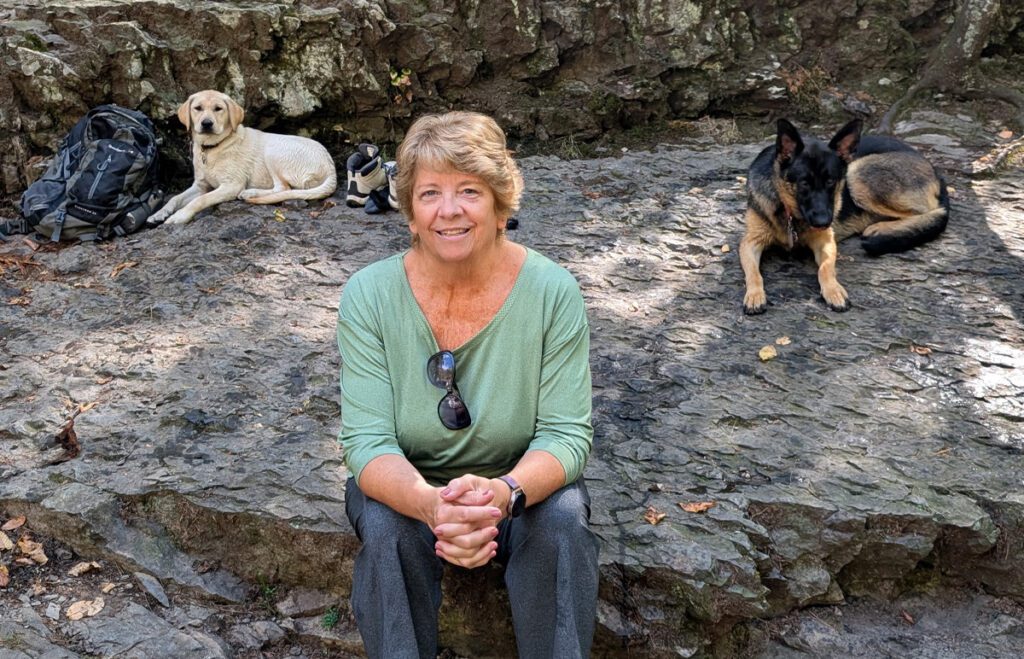 Picture of NewYork-Presbyterian patient Irene Fico hiking