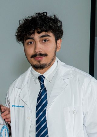 Portrait of NewYork-Presbyterian Lang Youth graduate Jhon Burrosa.