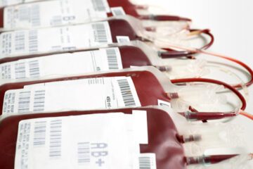 blood transfusion bags